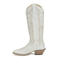 thumbnail image 3 of Justin Boots Womens Vintage Evelyn Embroidered Round Toe Cowboy  Tall Dress, 3 of 5