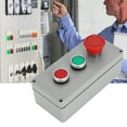 thumbnail image 4 of Switch Box Push Button Switch Control Operation Box Accident Control Box Switch Box Aluminum Alloy 3 Button Control Operation Box IP66 Dustproof Waterproof 175x80x55175x80x55, 4 of 8