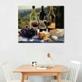 thumbnail image 2 of GOSMITH A Wine Tasting Canvas Wall Art Print, Wine Artwork, 2 of 4