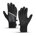 thumbnail image 2 of Men's Winter Cycling Gloves - Windproof, Thermal Padded, Touchscreen Compatible for Outdoor Sports, Fishing, and Cold Weather Activities, 2 of 3