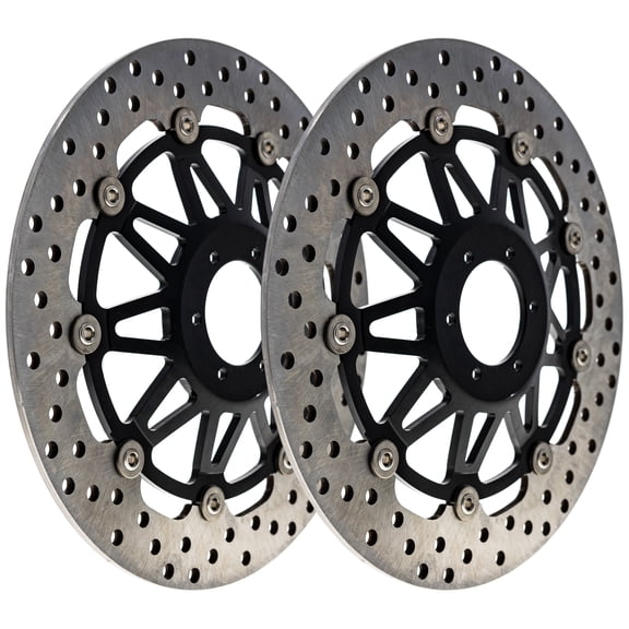Niche Front Brake Rotor Set for Honda RVF750R 45120-MW4-003 45220-MW4-003 519-CRT2682R