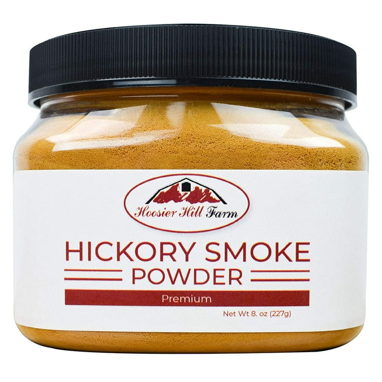  Hickory Smoke Powder by Hoosier Hill Farm, 8 ounce (Pack of 1)  : Grocery & Gourmet Food