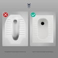 thumbnail image 4 of Squatting Toilet Odor Plug Squatting Pan Anti-smell Plug Plastic Anti-blocking Cover Squatting Smell Squat Pans Accessory, 4 of 7