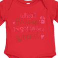thumbnail image 4 of Inktastic Gymnast Future Girls Long Sleeve Baby Bodysuit, 4 of 5
