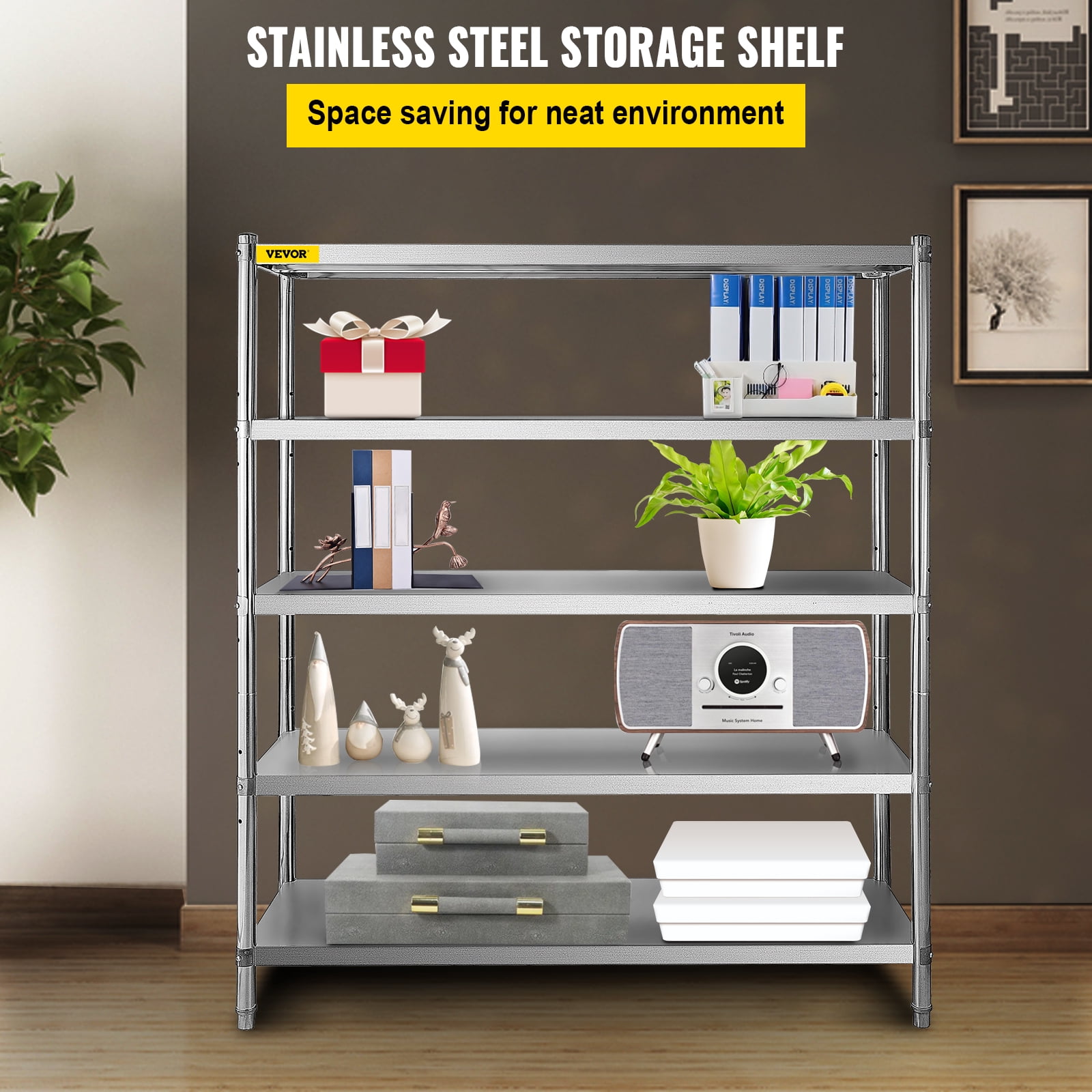 Sus Shelving Unit - Stainless Steel - Regular - Small