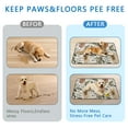 thumbnail image 6 of Medium Floral Pattern Washable Puppy Pads 2-Count, 24x35 Inch Reusable Potty Training Mats, Highly Absorbent Dog Pad for Crate and Floors, 6 of 8