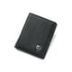 thumbnail image 2 of Qarigey Cartera fina de cuero para hombre, tarjetero de estilo Simple clásico pequeño, monedero para hombre, monedas de moda, bolso Carteras Negro, 2 of 6