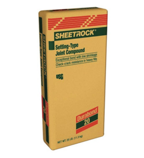 SHEETROCK Sheetrock Durobond 380581 SettingType Joint Compound, 25 Lb
