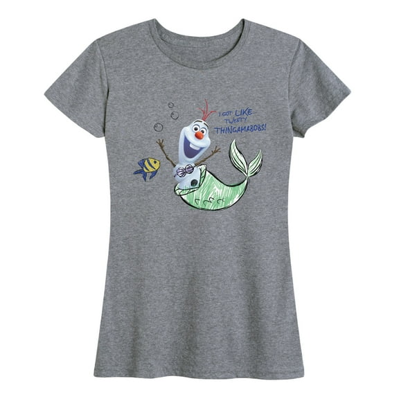 Frozen - Olaf Presents - Olaf Ariel - Women's Short Sleeve Graphic T-Shirt