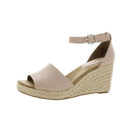 

Style & Co. Womens Seleeney Faux Suede Open Toe Wedge Sandals