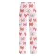 thumbnail image 4 of Tnhcen Valentine's Day Print Casual Lounge Pants Unisex Drawstring Waist Side Pockets Polyester Spandex Sleepwear S-3XL, 4 of 5
