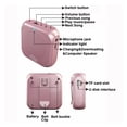 thumbnail image 5 of Rolton K400 Portable Voice Amplifier Megaphone Booster 4 Colors Portable Wired Mini Audio Speaker FM Radio MP3 Teacher Training
--------
Powerful Sound, 5 of 7