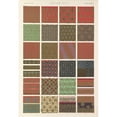 thumbnail image 2 of Owen Jones 14x18 Gold Ornate Wood Frame and Double Matted Museum Art Print Titled - Indian No.3 (1856), 2 of 4