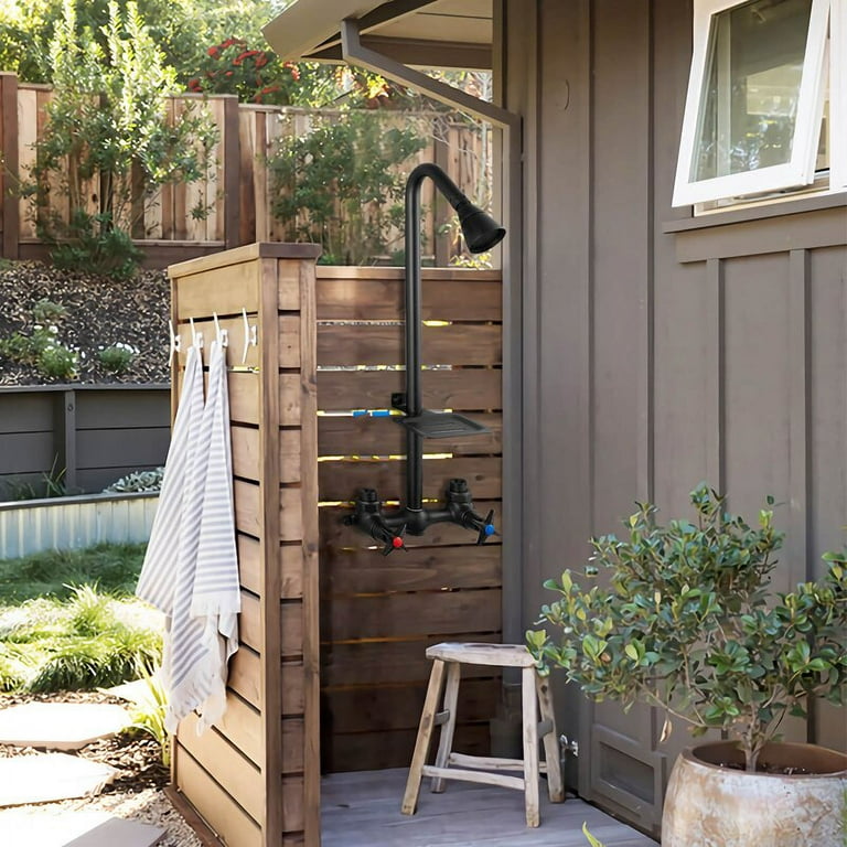 Exposed Wall Mount Shower Shelf