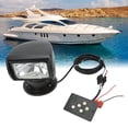 thumbnail image 1 of 360 Degree Rotation Waterproof Remote Control Searchlight for Boat Yacht Truck Car, 1 of 7