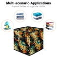 thumbnail image 2 of Note Foldable Toy Box with Handle, 10.8"x10.5"x10.6", Large Capacity for Toy and Clothes Storage, 2 of 6