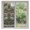 Green, variant on Window Privacy Film Ethnic Tribal Vintage Stained Glass Window Film Decorative Sun Block Window Cover Southwestern Retro Totem Abstract Window Clings Static Adhesive Sticker for Bathroom 17.7"x39.3"
