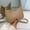 Khaki, variant on Shoulder Bags for Women, Leather Sling Tote Handbag, Retro Clutch Purse with Zipper Closure, Fashion Casual Bag, Women's Handbag, Pink