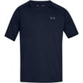 thumbnail image 3 of Under Armour Men's Tech 2.0 Short Sleeve T-Shirt Blue Size Large, 3 of 4