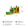 thumbnail image 2 of JumpOrange Fiesta Commercial Grade Inflatable Bounce House & Water Slide for Kids (with Pool and Blower), 2 of 8