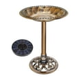 thumbnail image 2 of Pedestal Garden Bird Bath Patio Deck Decoration Aureate, 2 of 8