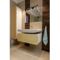 thumbnail image 2 of 5 Light Bath Vanity In Restoration Style 38 Inches Wide By 9.75 Inches High-Rustic Mahogany Finish Z-Lite 472-5V-Rm, 2 of 4
