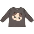 thumbnail image 3 of Inktastic Cute Cat, Little Cat, Kitten, Kitty, Cute Animal Boys or Girls Long Sleeve Toddler T-Shirt, 3 of 5