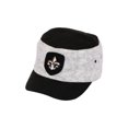 thumbnail image 1 of Gorra de periódicos para mujer Fleur-de-Lis - Negro / Gris SS/Sophia Sombrero de periódico, 1 of 1