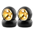 thumbnail image 3 of 4 Piezas RC Car Hub Wheel Llanta Y Neumáticos 1:28 Robusto Para Accesorios De Coche, 3 of 7