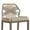 Yellowish Slate Gray, variant on Dycanpo 26.5''H Counter Height Bar Stools Set of 4, Boho-Style Rattan Chairs - Cream