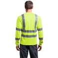 thumbnail image 2 of ANSI 107 Class 3 Long Sleeve SnagResistant Reflective TShirt, 2 of 2