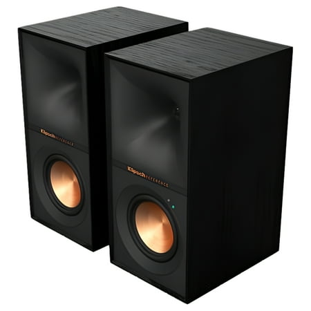 Klipsch - Reference 4" 35W 2-Way Powered Speakers (Pair) - Black