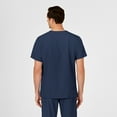 thumbnail image 2 of Wink W123 Men's V-Neck Scrub Top, Navy, S Womens, 2 of 6