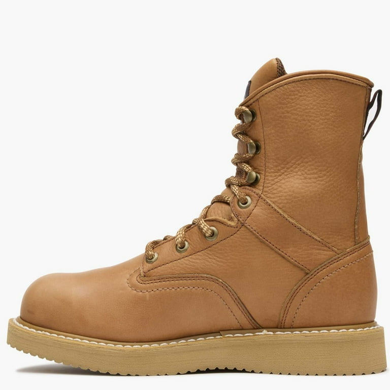 Georgia Boots Eagle Lite Wide Mens Size 9.5M Leather Steel Toe Work Boots GEORGIA BOOT Men main image 4
