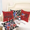 thumbnail image 5 of Fundas de almohada decorativas para el 4 de julio, 18 x 18, juego de 4, lunares, estrellas y rayas, fundas de almohada para camión, almohadas patrióticas, conmemorativas de la independencia, 5 of 5