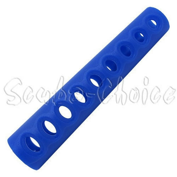 Scuba Diving 4" Long Vented Regulator Hose Protector (Blue)