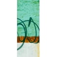 thumbnail image 2 of Saunders, Alonzo 12x24 Black Ornate Wood Framed with Double Matting Museum Art Print Titled - Flowing Along I, 2 of 4