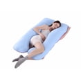 thumbnail image 1 of Almohada Xtellar azul Para Embarazo Y Lactancia Jumbo + Regalo Microgel, 1 of 1