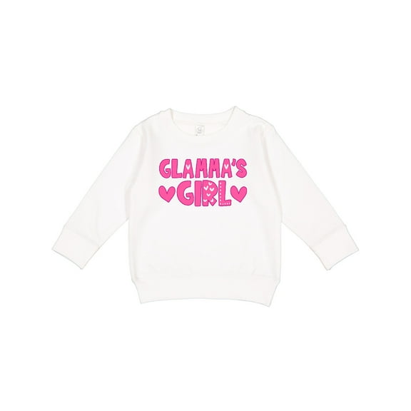 Inktastic Glamma's Girl Toddler Sweatshirt