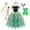 Dress with accessories, variant on Anna Princess Dress Snow Queen Costume for Girls Birthday Party Halloween Christmas Cosplay Outfit Toddler Kids