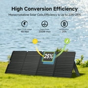 ALLPOWERS R2500 Portable Solar Generator Kit, 200W Foldable Solar Panel with 2500W 2016Wh LiFePO4 Portable Power Station, for Outdoor Camping, Home Backup, RV, Power Outage, [Shipping Separately]