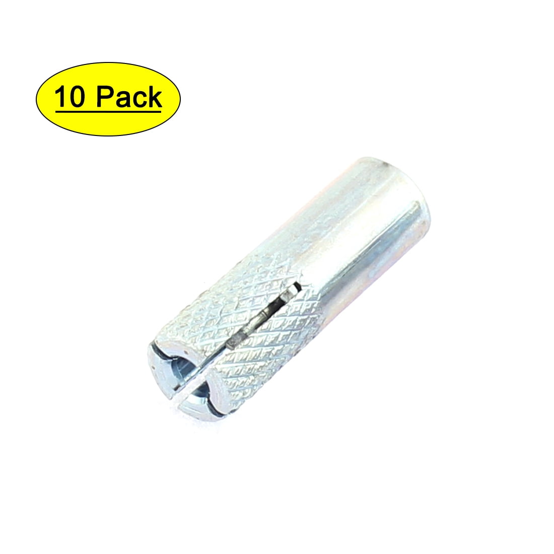 10pcs M6 Thread Inner Expansion Bolt Screw Nuts Sleeve Anchors 25mm x