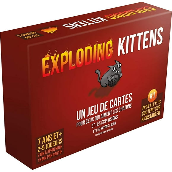 Exploding Kittens - FRENCH Edition, Exploding Kittens- FRENCH Edition