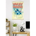thumbnail image 2 of Disney Lilo and Stitch: Beach Vibes - Vacay Mode Wall Poster with Magnetic Frame, 22.375" x 34", 2 of 5