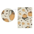thumbnail image 5 of Yayeee Garden Flag 12" x 18" Double Sided Outdoor Yard Lawn Holiday Decorations, Beige Fall Books, 5 of 6