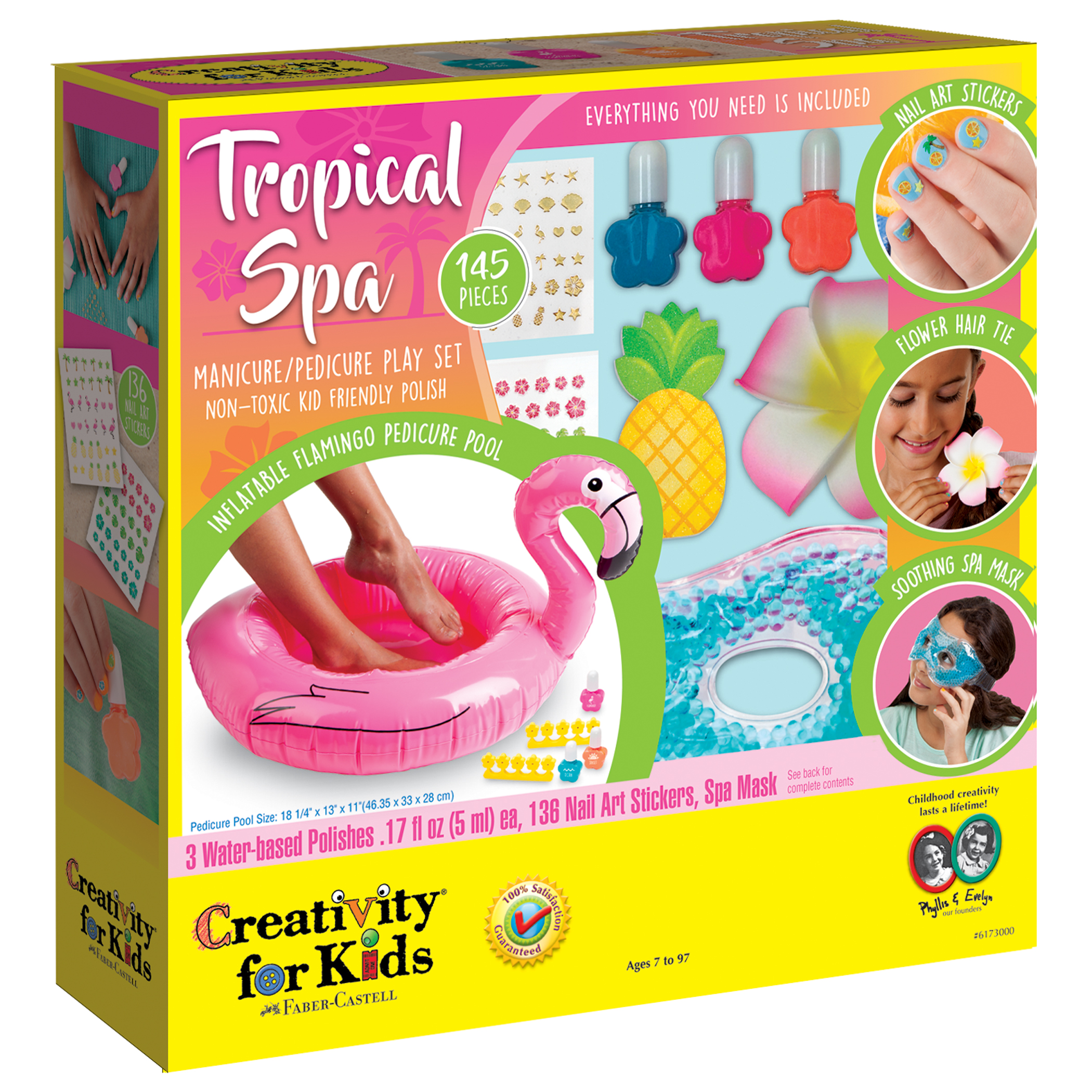 Creativity for Kids Tropical Spa Manicure & Pedicure Play Set Walmart