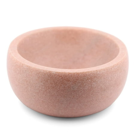 ShayVe Shaving Bowl for Shaving Soap & Cream  Marble Shave Bowl For Shaving Soap & Cream  Exquisite Heat Insulated Wet Shaving Kit Addition (Pink Marble)