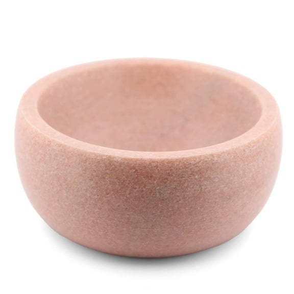 ShayVe Shaving Bowl for Shaving Soap & Cream Marble Shave Bowl For Shaving Soap & Cream Exquisite Heat Insulated Wet Shaving Kit Addition (Pink Marble)