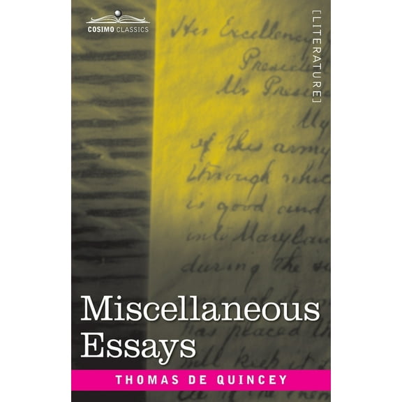 Miscellaneous Essays (Paperback)