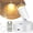 White, variant on Spot Lights Indoor with Remote Up Lights Indoor, Wireless Picture Light Battery Operated Spotlight with Timer Dimmable Accent Uplighting Indoor Stick on Wall Light for Artwork Plant Portrait